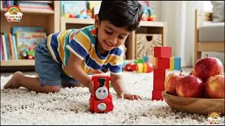 Top learning toy trains for kids to master colors and numbers | colors fun world