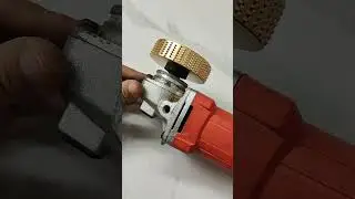 Woodworking sharpening disc that can be mounted on an angle grinder! #tools