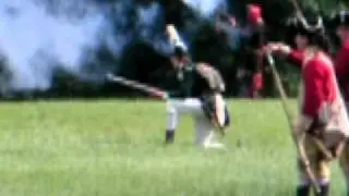Queen's Rangers Skirmish at Kelmarsh 2011