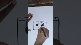 Numbers drawing idea No:16☺️🤔🎂 #shorts #tamilnavalcraft #ytshorts