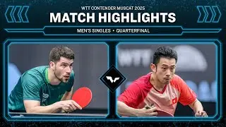Patrick Franziska vs Wong Chun Ting | MS QF | WTT Contender Muscat 2026