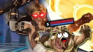 META CRINGE НЕ БЫЛ ГОТОВ К УЛЬТ-УДАЛЕ АФИНЫ В БОЮ 1 НА 1! &mdash; SMITE 2 Duel Gameplay