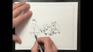 Cartooning again. #58