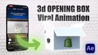 3D Box Animation in After Effects (Beginner Tutorial, No Plugins)