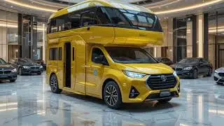 You Toyota 4x4 motorhome  Double Decker camper future truck glass 2026 led The 8k  performance...