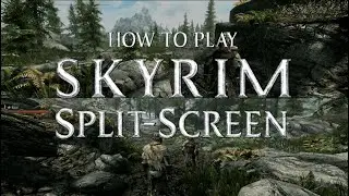 How To Play Skyrim Split-Screen! (PC)
