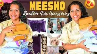 Affordable Hair Accessories Haul from Meesho 💖 | Starting at Just ₹100! #MeeshoHaul #hairaccessories