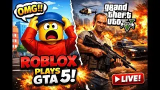 GTA 5 LIVE 🔥 First Time Playing GTA V | Open World Chaos & Fun