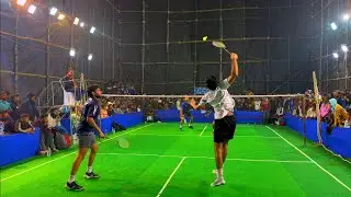 Outdoor Badminton Tournament BREJESH VS JWALA 2ND SET #trickshots #outdoorbadminton #badminton #bwf 