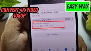 Как конвертировать видео 4K в 1080p на iPhone 2026 | Полное руководство