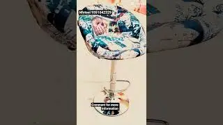 Baar and cafe chair in unique style #nfsteel #livingroomfurniture #viralvideo #homedecor #steelitems