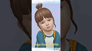 Sims 4: Snowy Escape Toddler Look Book 💟 |No CC| #sims4 #nocc