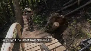 Mountain Biking Fairly High (The Great Trail)
