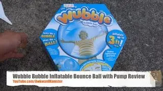 Wubble Bubble Inflatable Bounce Ball with Pump Review
