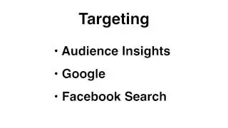 How To Do Facebook Ads Targeting Research