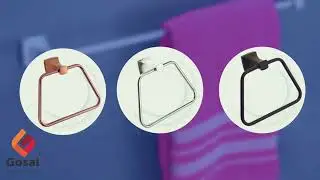 Gosai Pyramid Bathroom Accessories Set