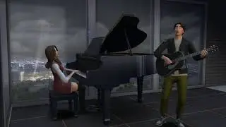 The Sims 4 Singing - Written - A Groovy Jazz Ballad (Duet)