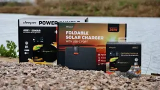 Зимнее предложение || Комплект Deeper Chirp+3 Power Bundle с бесплатным складным солнечным зарядн...