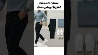 5 Men's Smart Casual Outfits | Elevate Your Everyday Style #mensstyle #fashion #shorts