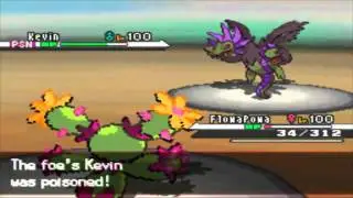 Pokemon B/W Narrarated WiFi Battle Vs. DrewPwnage