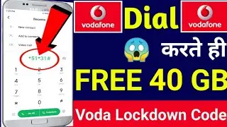 Vodafone free 40GB 4G data offers 2020 || vodafone free Internet || vodafone free data || Free data