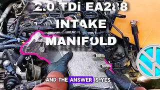 Intake manifold remove & install | EA288 2.0 TDI