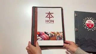 Custom Made Restaurant Table Menus Design and Printing 專業菜單印刷和設計