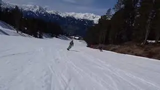 Sportabfahrt an der Karspitzbahn 2 in Zell am Ziller