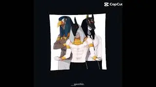 Now vs then #ennead #seth #egypt #horus #anubis #manhwa #manhwaedit
