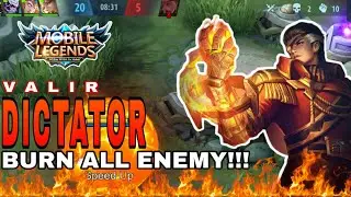 New Starlight Skin VALIR DICTATOR. Kita bakar semua musuh sampe hangus. Happy New Year 2020