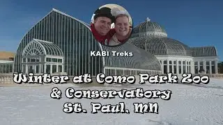 Winter at Como Park Zoo & Conservatory, St. Paul, MN