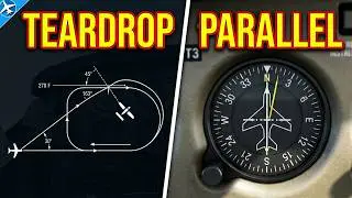 Holding Pattern Entry Explained (Teardrop, Parallel, Direct) - FAA IFR Written Test Question