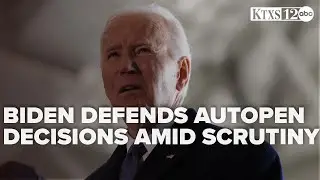 Biden defends autopen decisions amid Republican scrutiny