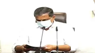 YSRCP General Secretary and Govt. Advisor Public Affairs Sri Sajjala Ramakrishna Reddy press meet