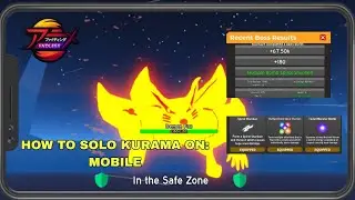 How To Solo Kurama - Anime Fighting Simulator Endless (MOBILE) 