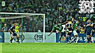 Gola&ccedil;o de voleio do Borja pelo Atl&eacute;tico Nacional!