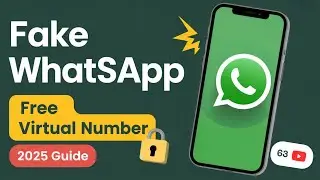 Fake WhatsApp Kaise Banta Hai 2025 | Free Virtual Number for WhatsApp | Free WhatsApp Number 2025