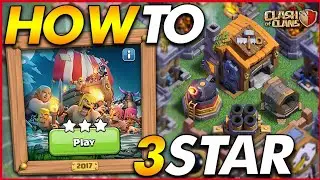 2017 challenge 3 star | 10 years of clash | coc attackS