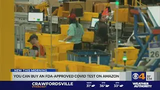 FDA-approved at-home coronavirus test available on Amazon
