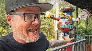 Что случилось с металлическим талисманом пиццерии Mellow Mushroom Pizza Makers в Маунт-Доре, Флор...