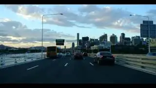 Driving into Brisbane 14 December 2013 (HD)