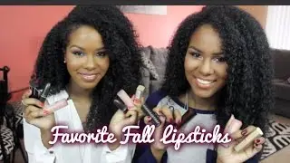 Favorite Fall Lipsticks + Lip Swatches