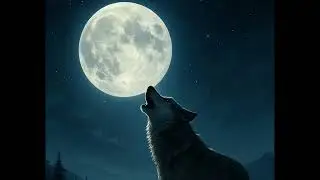 🐺 Wolf Howling 🌕 | Realistic Wild Sound Effect