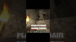 When You play with your friends #100daysinminecraft #minecraft