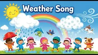 Weather Song ☀️🌧️❄️ | Learn Weather & Seasons for Kids | Happy Tale & Tune
