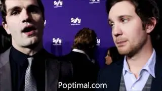 Syfy Upfront 2012 -  Interview with Being Human's Sam Witwer and Sam Huntington