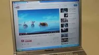Panasonic Laptop CF-T2 touchscreen in action from www.TechyTeam.co.uk