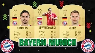 FIFA 19 | BAYERN MUNICH PLAYER RATINGS 😳💯| FT. LEWANDOWSKI, HUMMELS, NEUER... etc