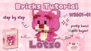 HOW TO BUILD LOTSO BRICKS MINI LEGO W2601-41 | Bricks Tutorial (Bahasa Indonesia)