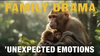 Baby Peyton&rsquo;s Sweet Hug | Family Drama in the Monkey Park